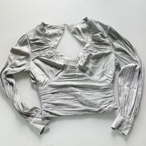 Anthro Boho Peasant Top